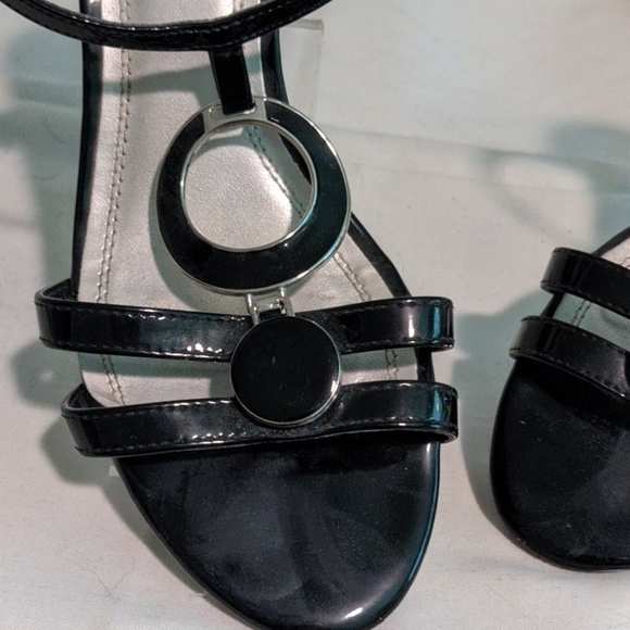 Impo Jolene black wedge sandals - Picture 2 of 6